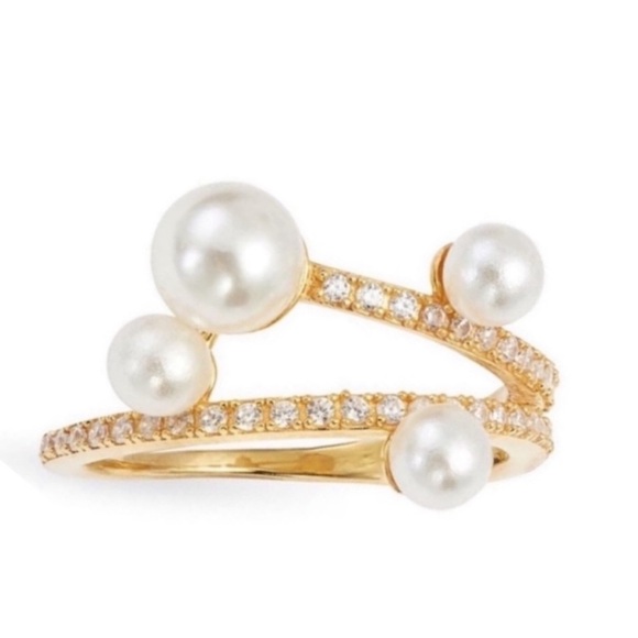 NEW PEARL RING - Picture 1 of 6